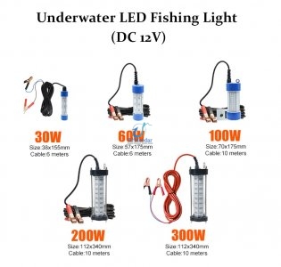 UNDERWATER LED LIGHTS 12V