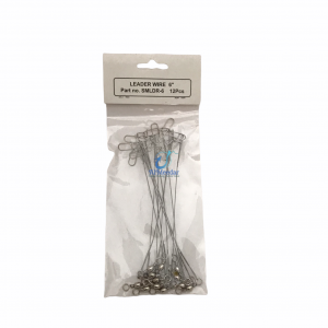WIRE LEADER WITH SWIVEL 12 PCS